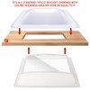 RV Skylight Replacement Bundle,18" x 26" RV Shower Skylight Cover