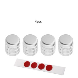 CKE 4pcs Compatible with Honda Civic CR-V 2025 2024 2023 Accessories Car Center Console Cover Air Vent knob Caps Auto Interior Accessories -Silver