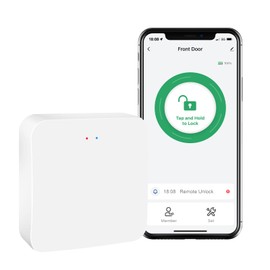 Yamiry WiFi Gateway for Smart Lock YR05,Remote Control Lock, Suitable for 2.4G WiFi,Compatible with Nice Digi App, Compatible with Alexa to Voice Control