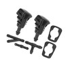 Motoforti Front Windshield Washer Nozzles, for Dodge Grand Caravan 2008-2020,