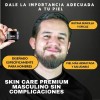Kit Facial Smooth Skin Care Para Hombre Piel Mixta A