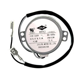 49TYJ 110V~120V Ice Machine Synchronous Motor Compatible with Commercial Household Ice Cube Machine HZB-12/A HZB-12/B HZB-12/H HZB-12/G HZB-22BF HZB-15 HZB-12YLR HZB-20YLR, Replaces 50TYZ-E 50/60Hz.