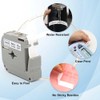 4-Pack 12mm 0.47 M-K231s M Tape Replacement for Brother P