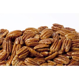 Whole, Shelled & Dry Roasted Georgia Pecans Unsalted (2 Lbs.) - Vegan & Keto Friendly - Oven Roasted in Small Batches for Added Freshness - Farm Fresh Nuts Brand
