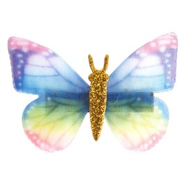 CENPEK 12 Pieces Glitter Butterfly Hair Clips for Teens Women Hair Accessories Many styles and bright colors