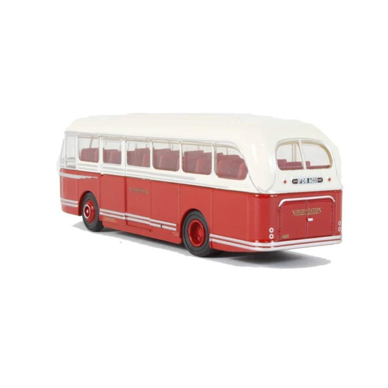 OXFORD DIECAST 76LRT007 Leyland Royal Tiger Coach North Western