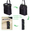 HIAHXC Car Bin Foldable Hanging Car Trash Bin with Storage