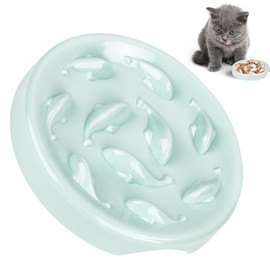Anti-sling bowl, cats, anti-slinging bowl, dogs, anti-slinging bowl, cat bowl, non-slip, cat bowl with labyrinth design for extended feeding time