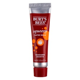 Burt's Bees 100% Natural Origin Squeezy Tinted Lip Balm, Mandarin Granita, 0.43 Ounce Squeeze Tube