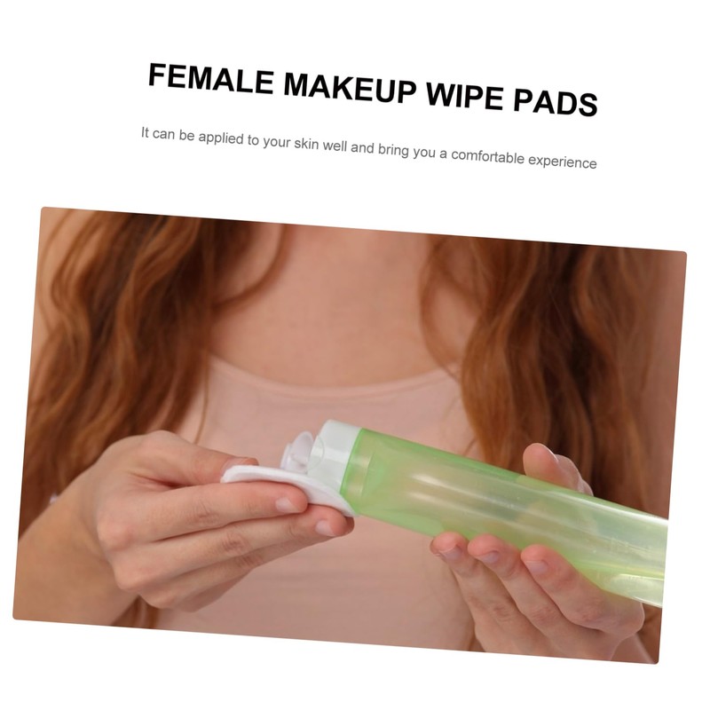 FOMIYES 1 Set Cleansing Pad Reusable Facial Clean Puff Reusable