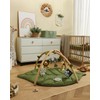 Blissful Diary Baby Play Gym & Activity Mat, Oversize Leaf