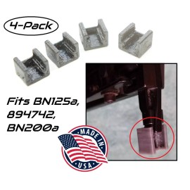 WOP (4) Porter Cable Brad Nailer Nose Cushion Bumper - 894742 BN125a, BN200a, NS150a - Black