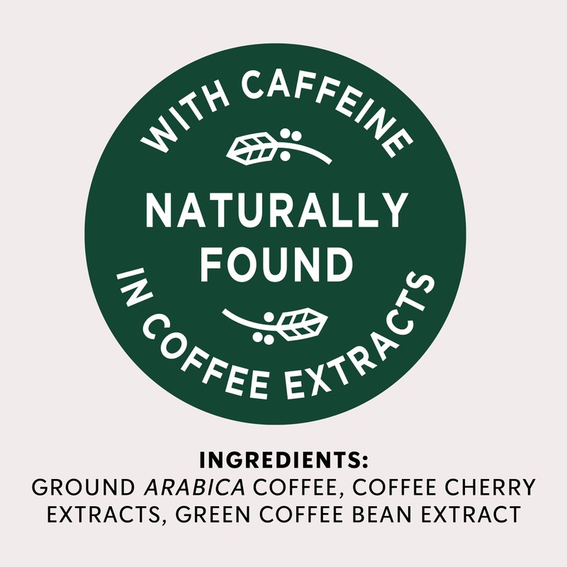 Starbucks K-Cup Coffee Pods, Medium Roast Coffee With 2X Caffeine