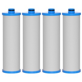 Vickmons KW1 RV Water Filter 2.5 x 10" Compatible with RCS/FR1 Housing Replaces KW1 and FRE-10-BN Filtration Systems, 4-Pack