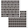 CDXHOME Swimming Pool Equipment Identification Labels - 20PCS Heavy Duty