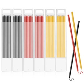 SHCHING 36PCS Pencil Lead Refills for Tracer/Pica, 2.8mm Solid Pencil Refill, Deep Hole Pencil Refill Replacement for Woodwork Construction Building Marking Scribe Tools