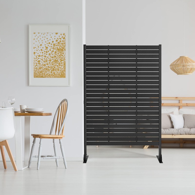 Multy Industries Multy Home 4’ Dash Outdoor Divider/Screen, Gray (MT1005841CM)