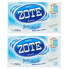 Jabón zote hojuelas 2 paquetes de 500 gr, zote hojuelas blanco