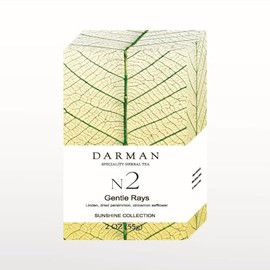 Darman Tea No2 - Gentle Rays (Linden, Persimmon, Cinnamon, Safflower) - 2oz (55g) - Armenian Natural Tea, 20g (1x20g)