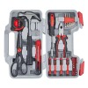 CARTMAN 39piece Tool Set General Household Kit with Plastic Toolbox