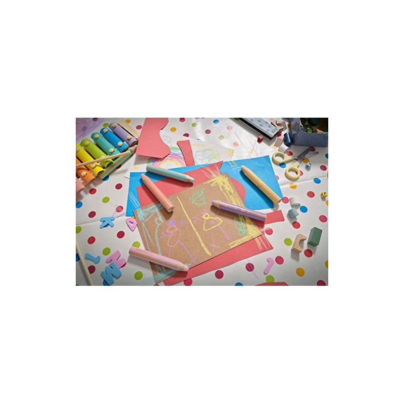 STABILO Woody 3 in 1 Pencil, Pastel Blue