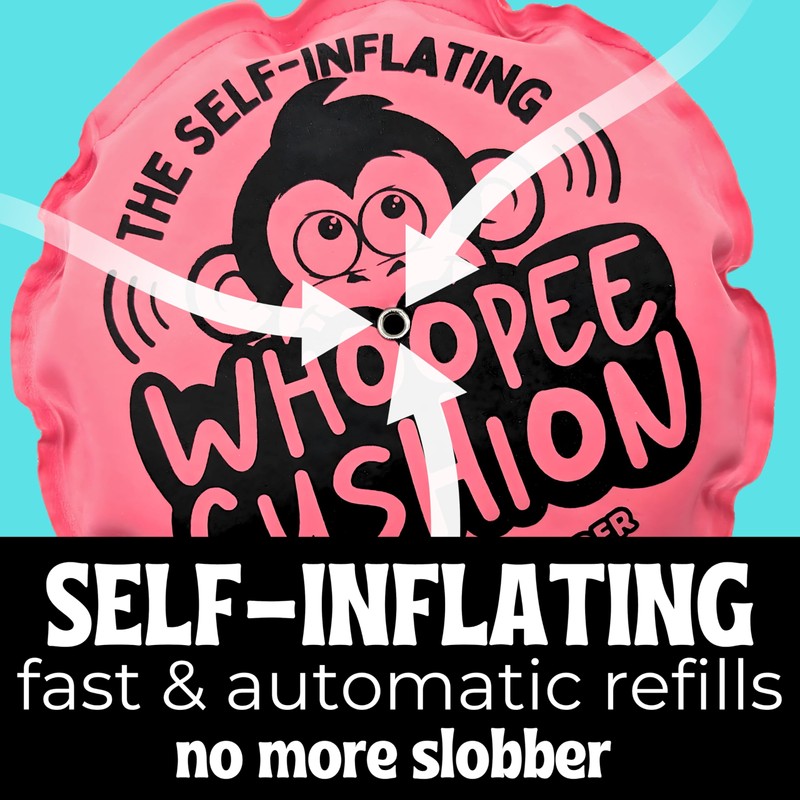 Revive Wonder Self Inflating Whoopee Cushions | 2 Pack, 6
