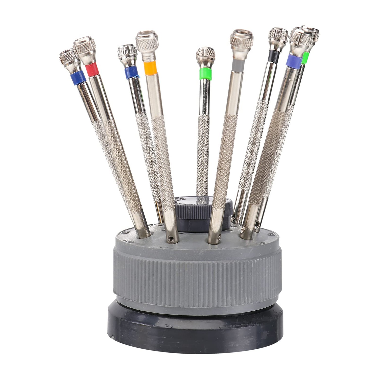 Mipcase Watch Screwdriver Set - 9pcs Flat Slotted Different Sizes ...