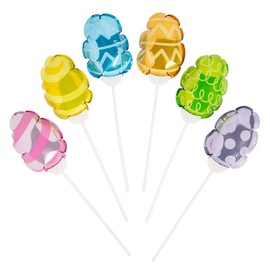 Self-Inflating Easter Egg Mylar 5-3/4" Balloons - 50 Pieces