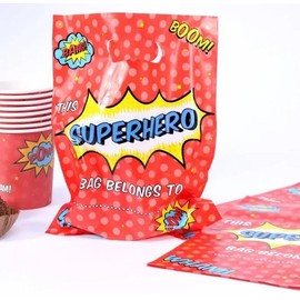 Superhelden-Geschenktüten | 8 Stück