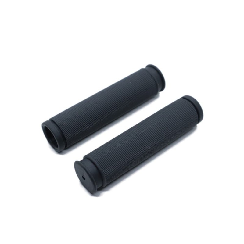 Beatus Bicycle Grip, Rubber, Anti-Slip, Basic Design, Fashionable Colors! (Gray)