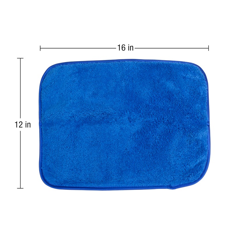 Eurow Double Density 700 GSM Microfiber Shag Towels with Satin