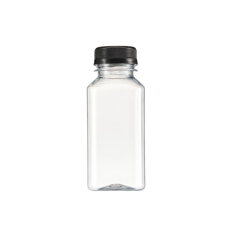 GUSTO [8 oz. - 15 Count Reusable Plastic Juice Bottles