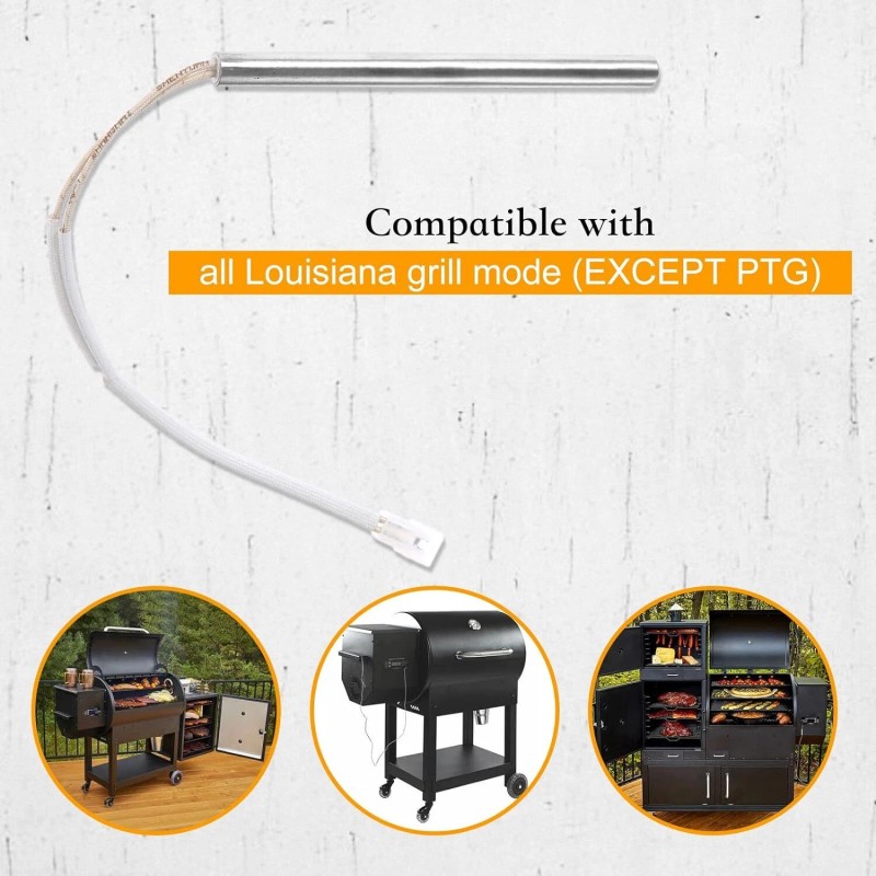 DRELD 300 Watt Pellet Grill Hot Rod Igniter Replacement For
