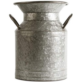 Home Essentials Galvanized Small Flower Bucket