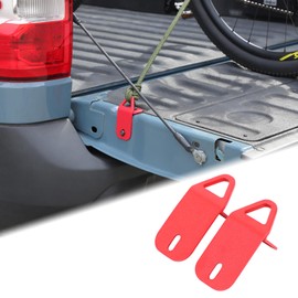 Tailgate Tie Down Anchor Bed Cleat Compatible with Ford Maverick 2022-2025 Heavy Duty Truck Tailgate Bed Tie Down Anchors Rings Trailers Hook Cargo Bolt Pickups Load Anchor Replacement Accessories