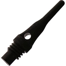 Viper by GLD Products 2BA Tufflex Tips S.S. Super Short Soft Tip Dart Points, Black, 100 Pack