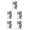 Beavorty 5pcs Temporary Tattoo Stickers Arm Sleeves Men Dragon Design