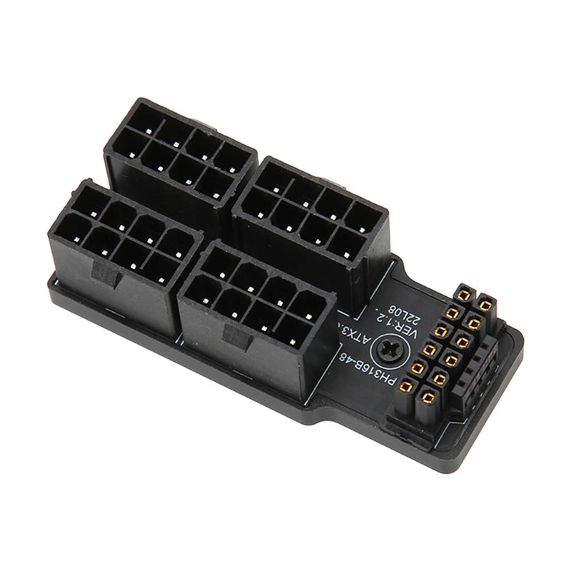 ATX 4 8P Up Angled Adapter 32P To 16P 600W