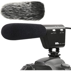 PIXEL Camera Microphone Camcorders Shotgun Micro pro Professional Super Cardioid Video Microphone Perfect MC-650 for Sony/Canon EOS/Nikon DSLR