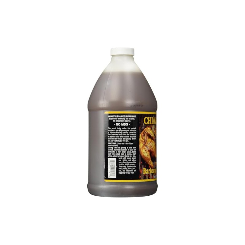 Chiavetta's BBQ Chicken Marinade (64oz Marinade, 2 Pack)