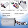 Tbest Brushless Motor Controller,12Tube Dual Mode Rectangula 48V 60V 64V