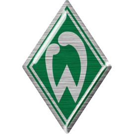 SV Werder Bremen Car Sticker - Diamond 3D - Sticker - Plus Bookmark We Love Football