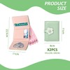 2 Pieces Women's Short Wallet, Cute Flower Wallet, Folding Wallet,