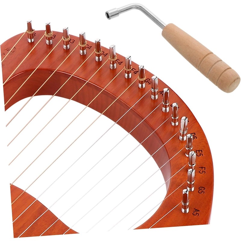 LimCryspp 1 Harp Tuning Tool, Adjustable Wrench Precision Tuning Tool,