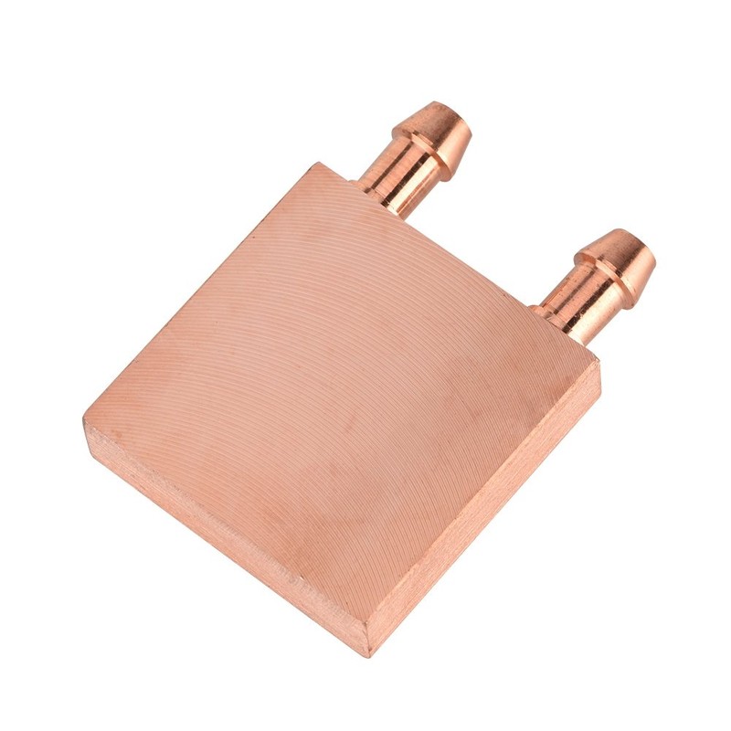 Copper Water Cooling Block,Recuperative Heat Exchanger for Graphics GPU Head