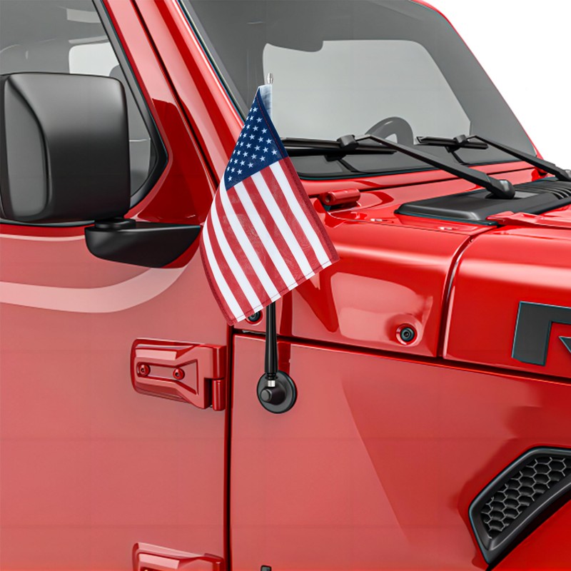 RYDONAIR Antena a prueba de lavado compatible con Jeep Wrangler