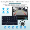 Android 15 Single Din Car Stereo Radio with Wireless Carplay