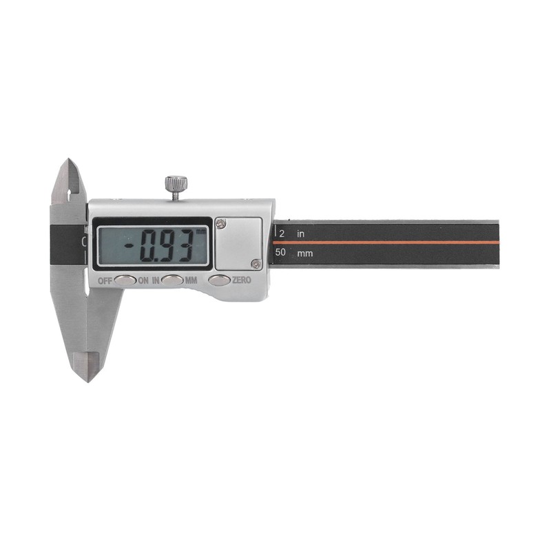 Vernier Caliper 0‑50mm Portable Mini Digital Wear Resistance Rust Industrial