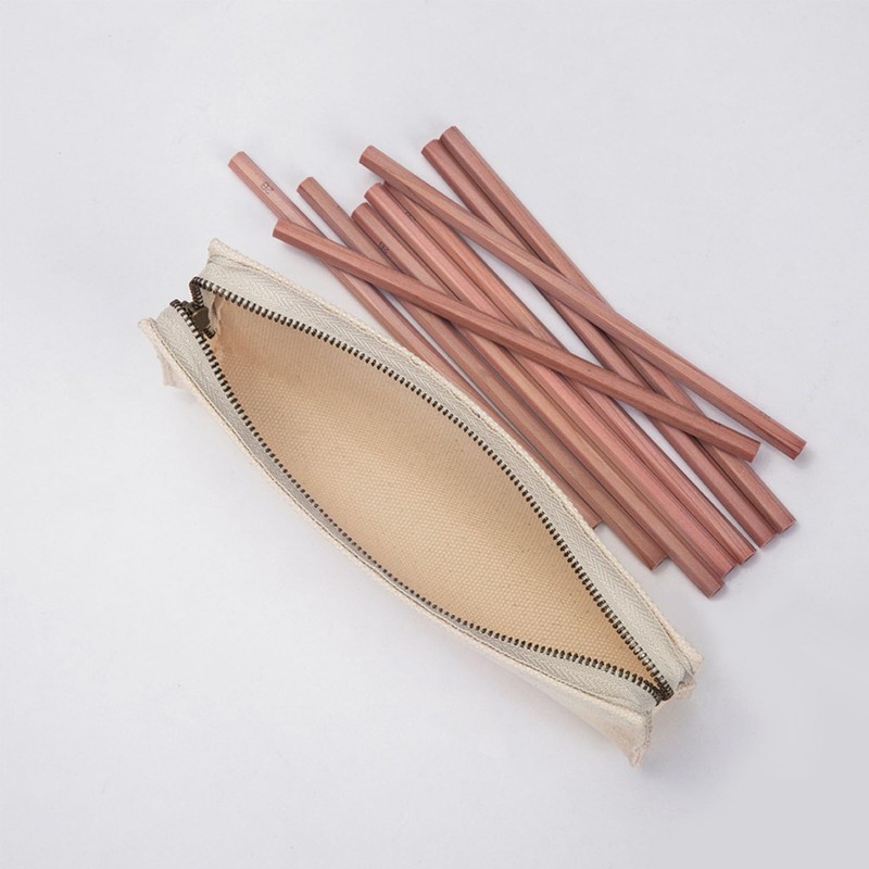 YONBEN Canvas Pencil Case Lightweight and Durable Ideal Canvas Pencil