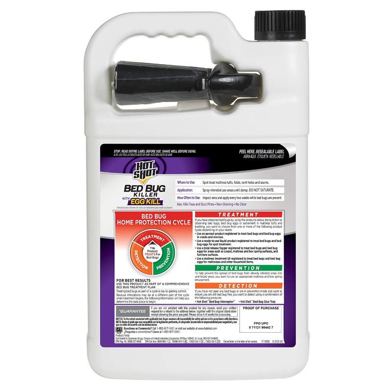 Hot Shot Bed Bug Killer With Egg Kill Ready-to-Use, 1